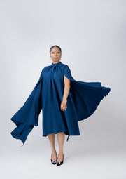 MIRINA CAPE DRESS