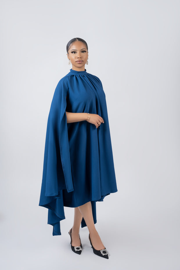 MIRINA CAPE DRESS